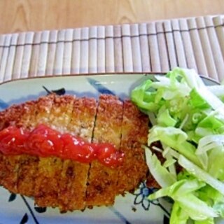 豚カツ野菜ソース